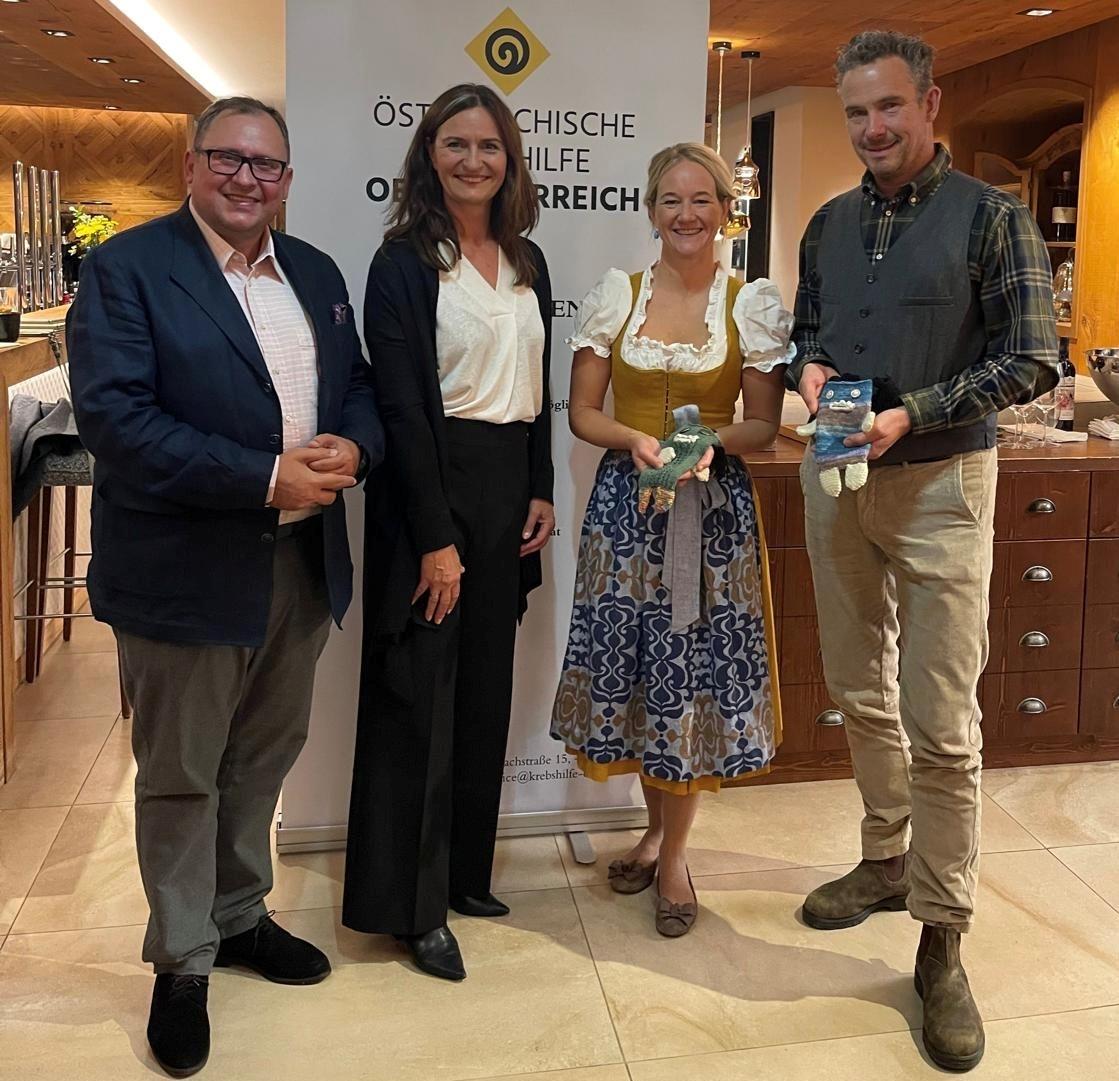 Die Charity-Verantwortlichen der Wolfgangsee-Region
