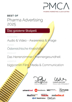 Urkunde Goldenes Skalpell