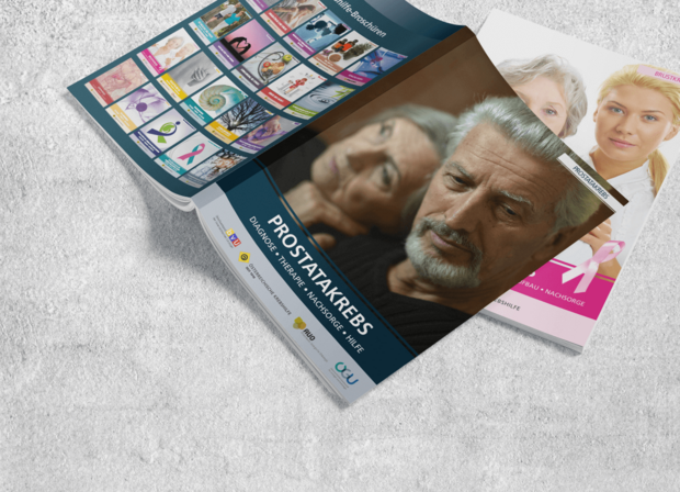 Broschüren der Krebshilfe Österreich