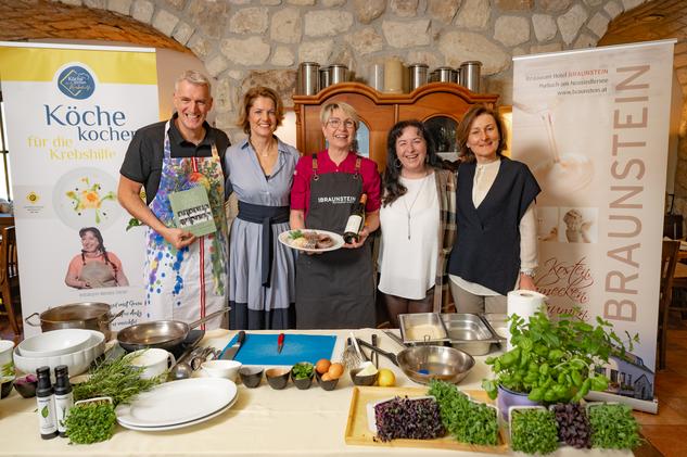 v.l.n.r. Thomas Raab, Martina L&ouml;we, Alexandra Braunstein, Renate Zierler, Andrea Konrath